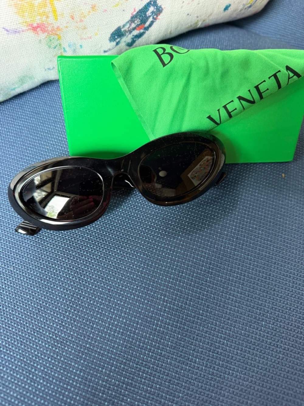 Bottega Veneta classic Oval Women's Sunglasses